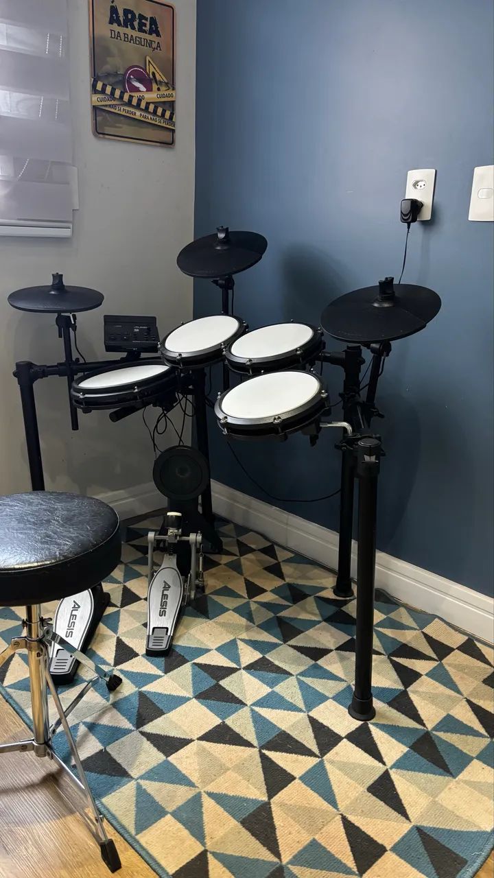Alesis Nitro Max Completa | Bateria Eletrônica Mesh | Bluetooth - Foto 5