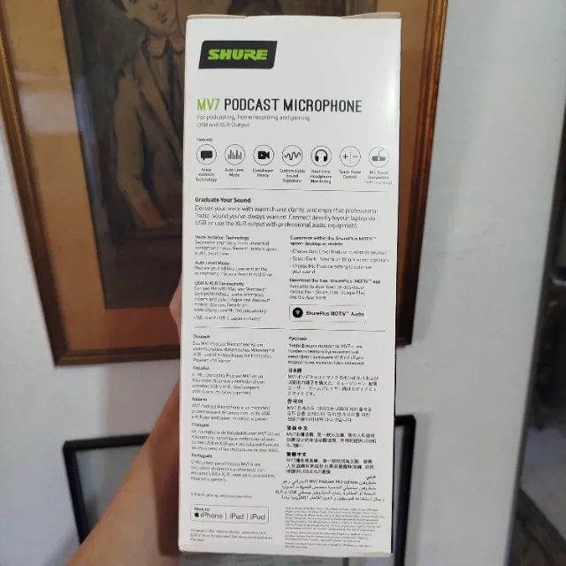 MICROFONE SHURE MV7 - Foto 5