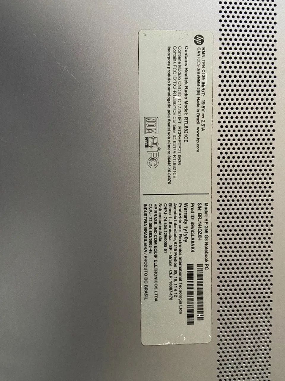 Notebook HP 256 G8 (i3)  - Foto 5