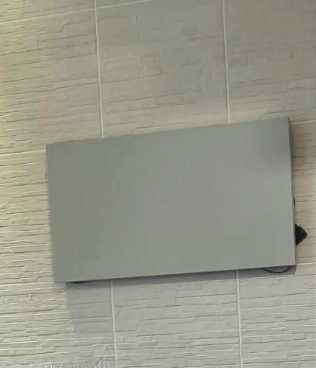 Conjunto: Balcão de Recepção com led + painel com led, NOVO - Foto 2