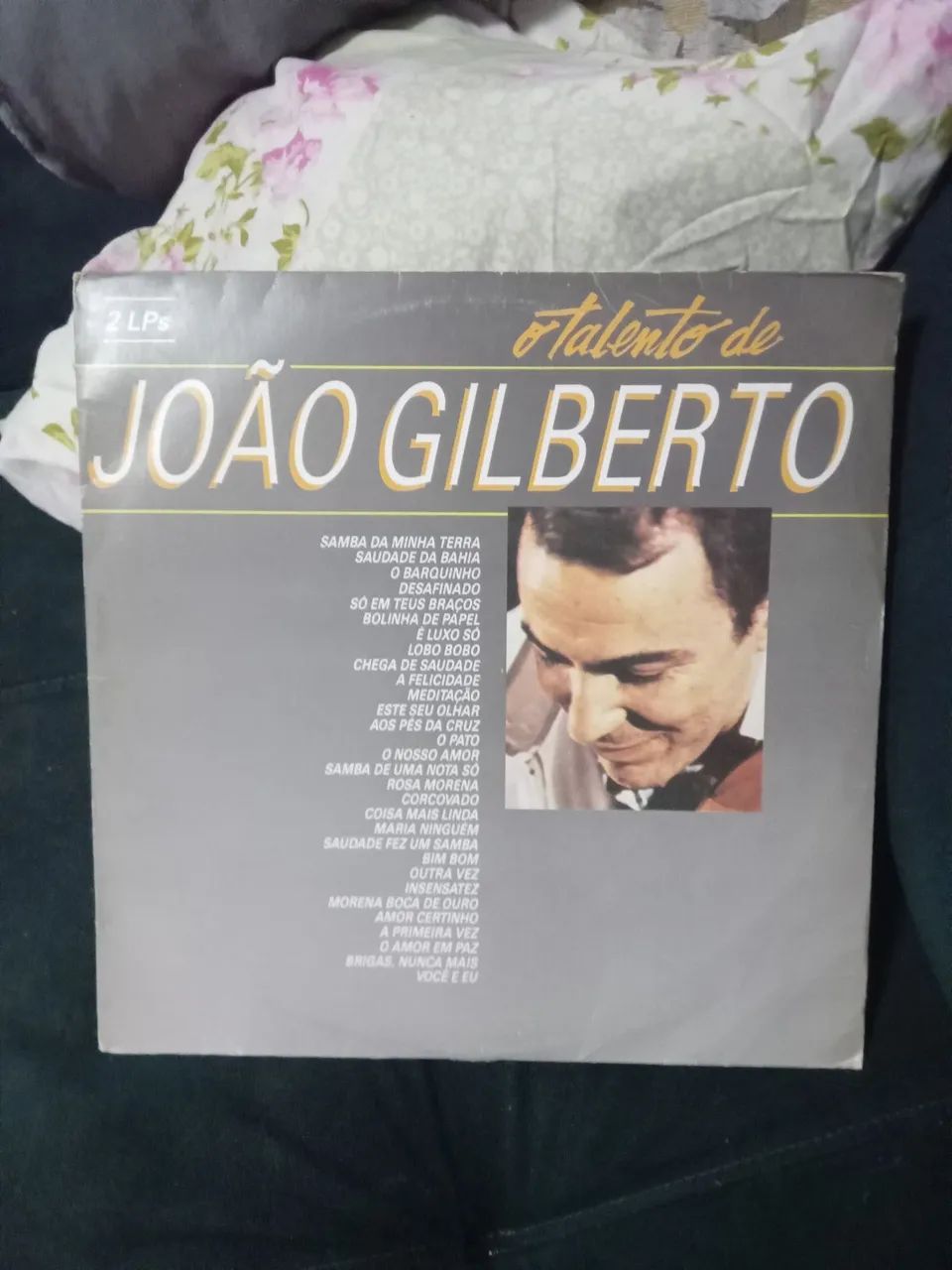 LP disco de vinil duplo O Talento de João Gilberto