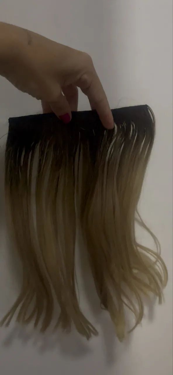 Cabelo humano 40 cm 100 gramas  - Foto 5