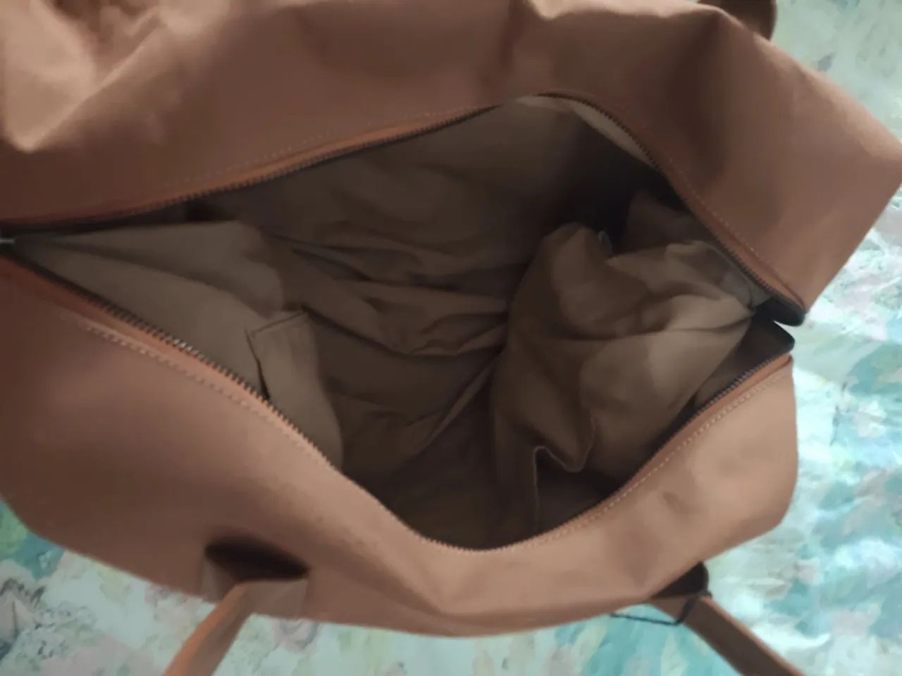 Bolsa de viagem de couro!!! - Foto 4