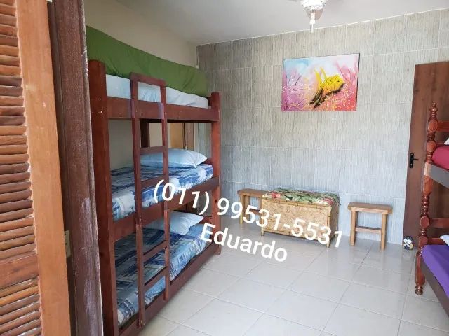 Casa ou sobrado para temporada, Itanhaém, com piscina e churrasqueira temos de 2 a 7 quart - Foto 9