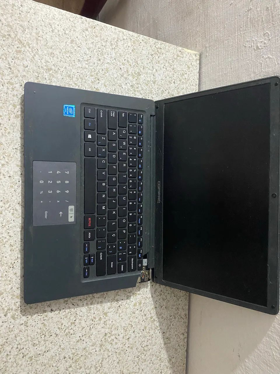 Notebook compact retirada de peças 