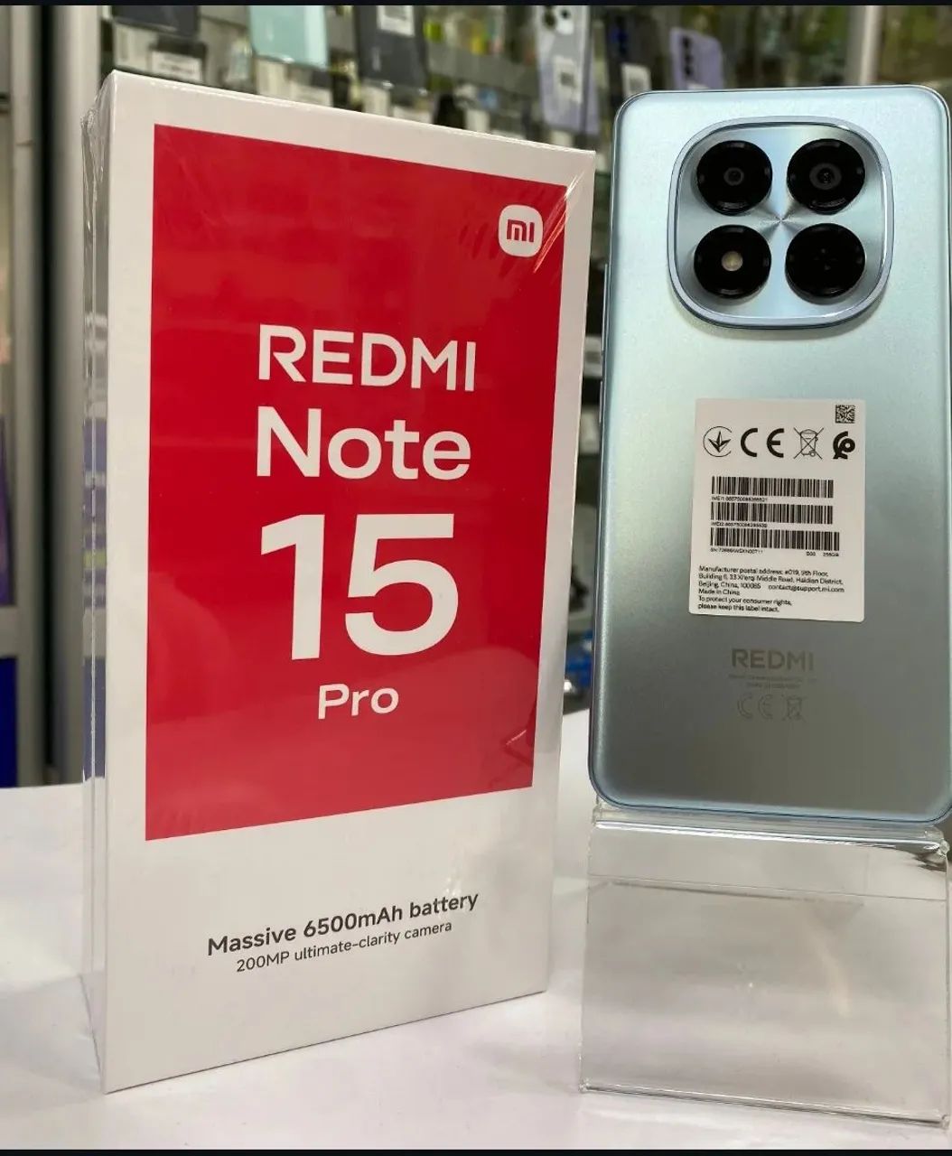 Redmi Note 15 Pro 4G Disponível 