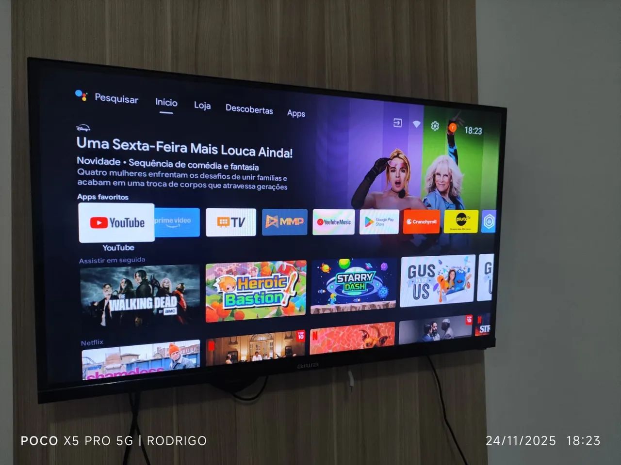 Vendo tv Android Aiwa 32 polegadas 