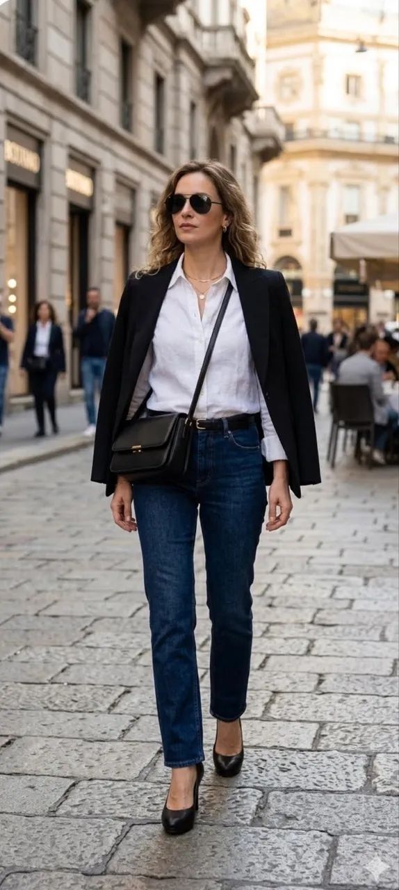 Scarpin preto clássico em couro legítimo  - Foto 5