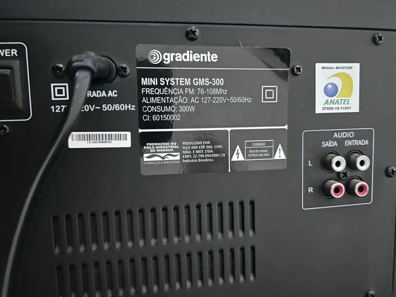 MINI SYSTEM GRADIENTE GMS-300 - Foto 2
