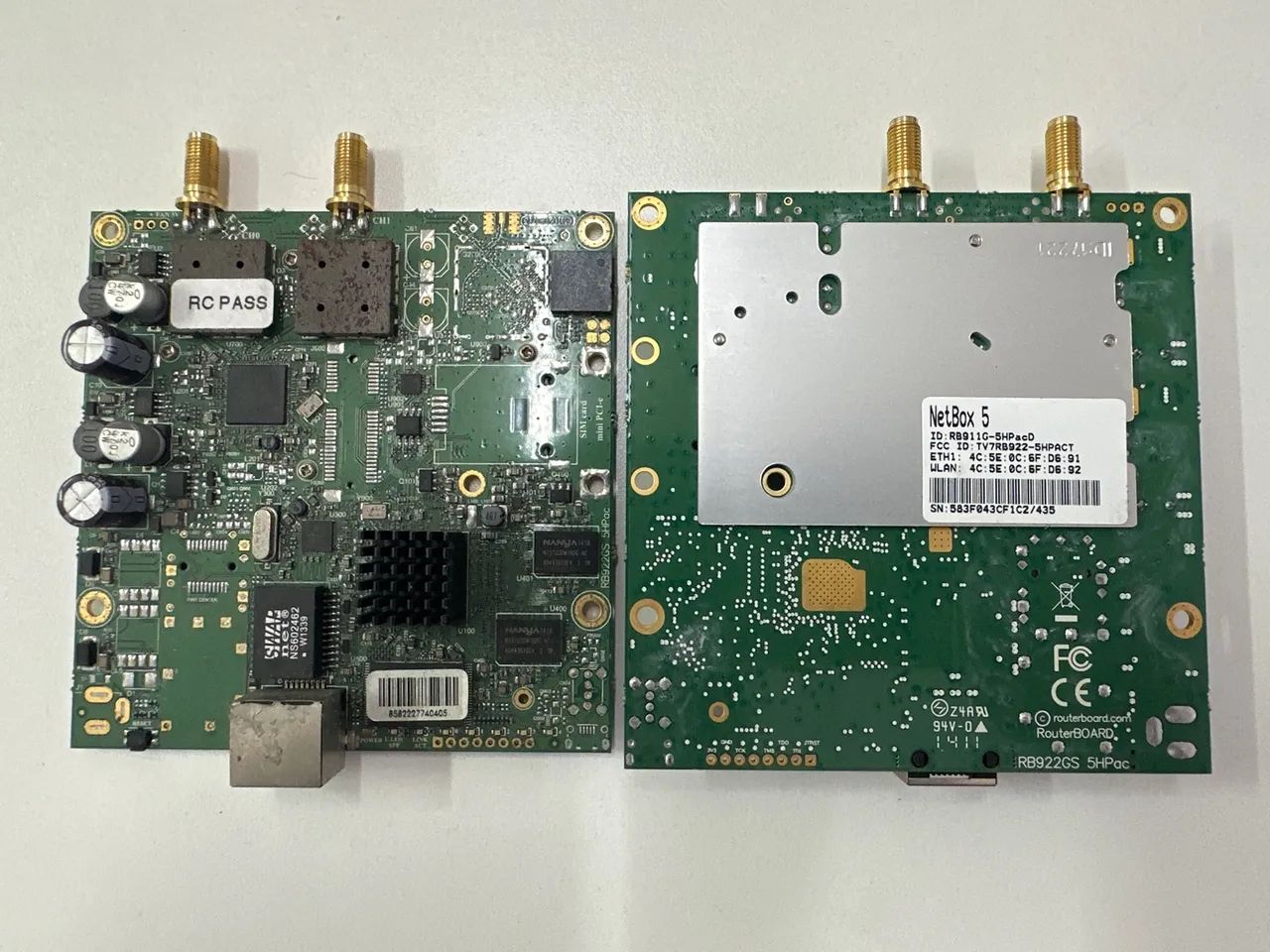 Netbox 5 RB911-5HPacD (O PAR)