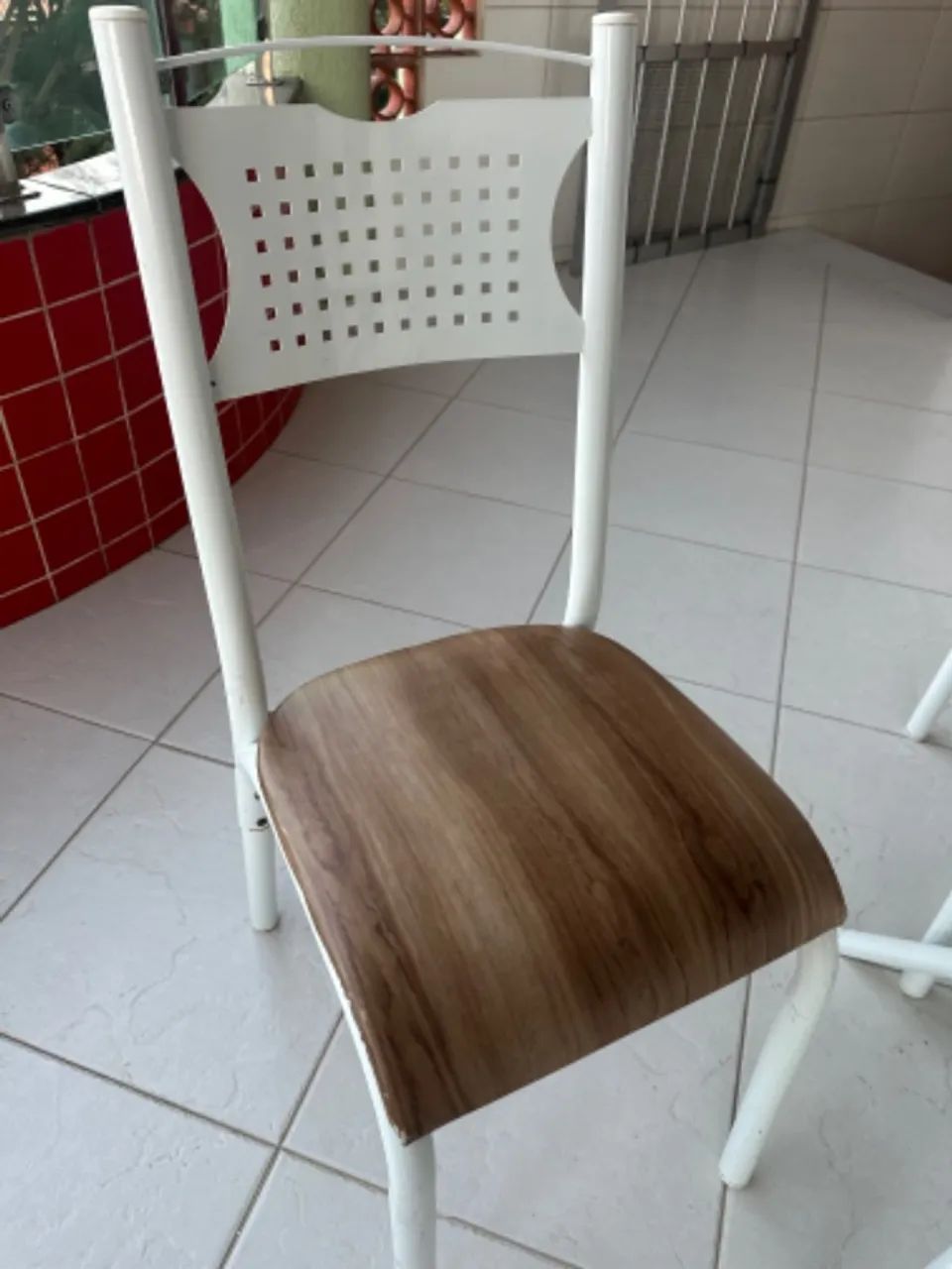 Mesa de mármore 4 cadeiras  - Foto 2