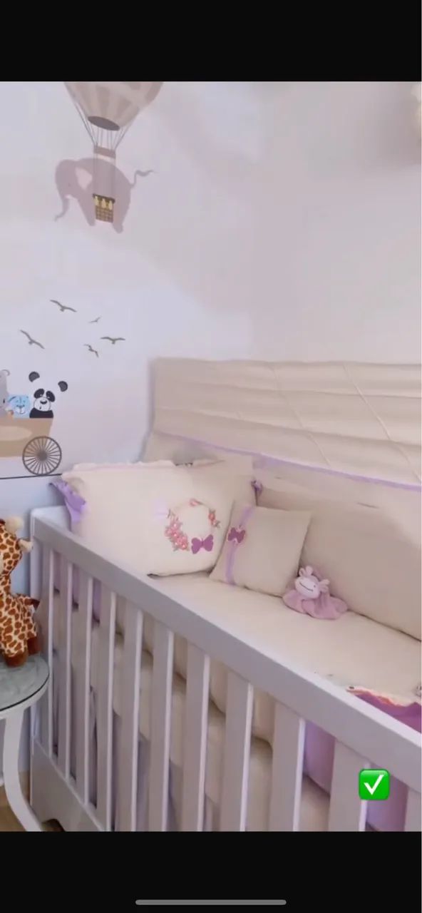 Kit berço menina  - Foto 3