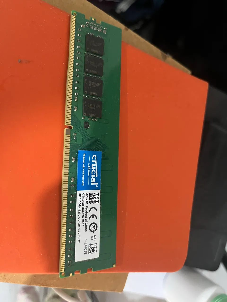 Memória ram 8gb ddr4