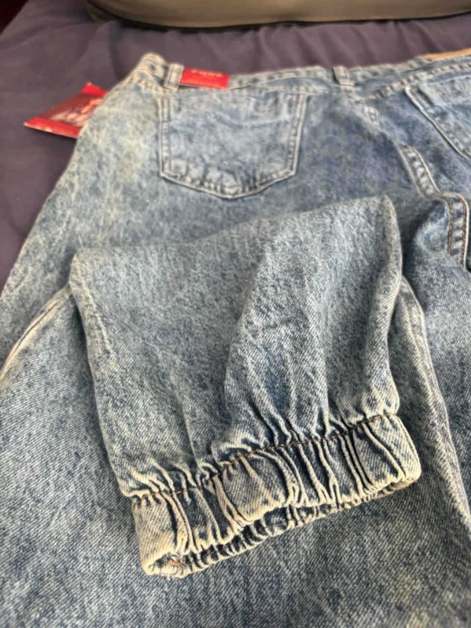 Calça Jeans Jogger (46) - Foto 2