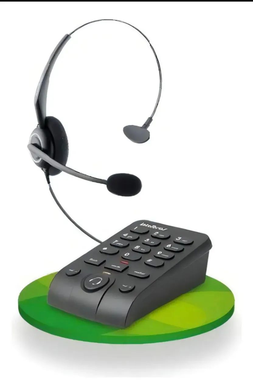 Telefone Headset com Microfone Cancelador de Ruídos HSB 50 Preto Intelbras - Foto 3