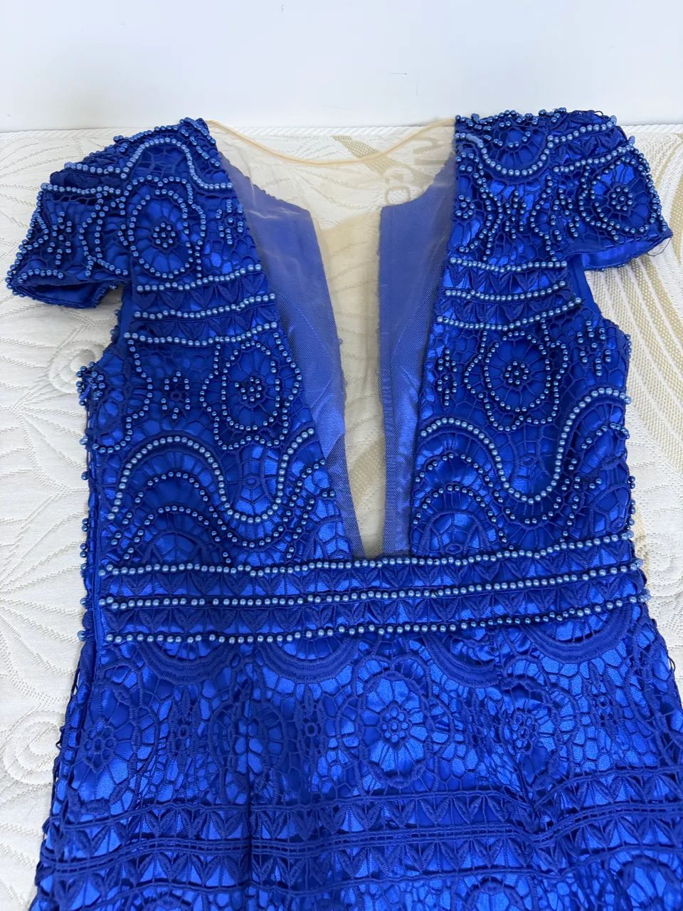 Vestido Festa Azul - Foto 4