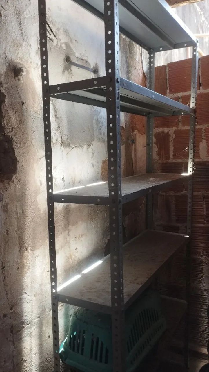 Estante de aço 5 prateleiras 