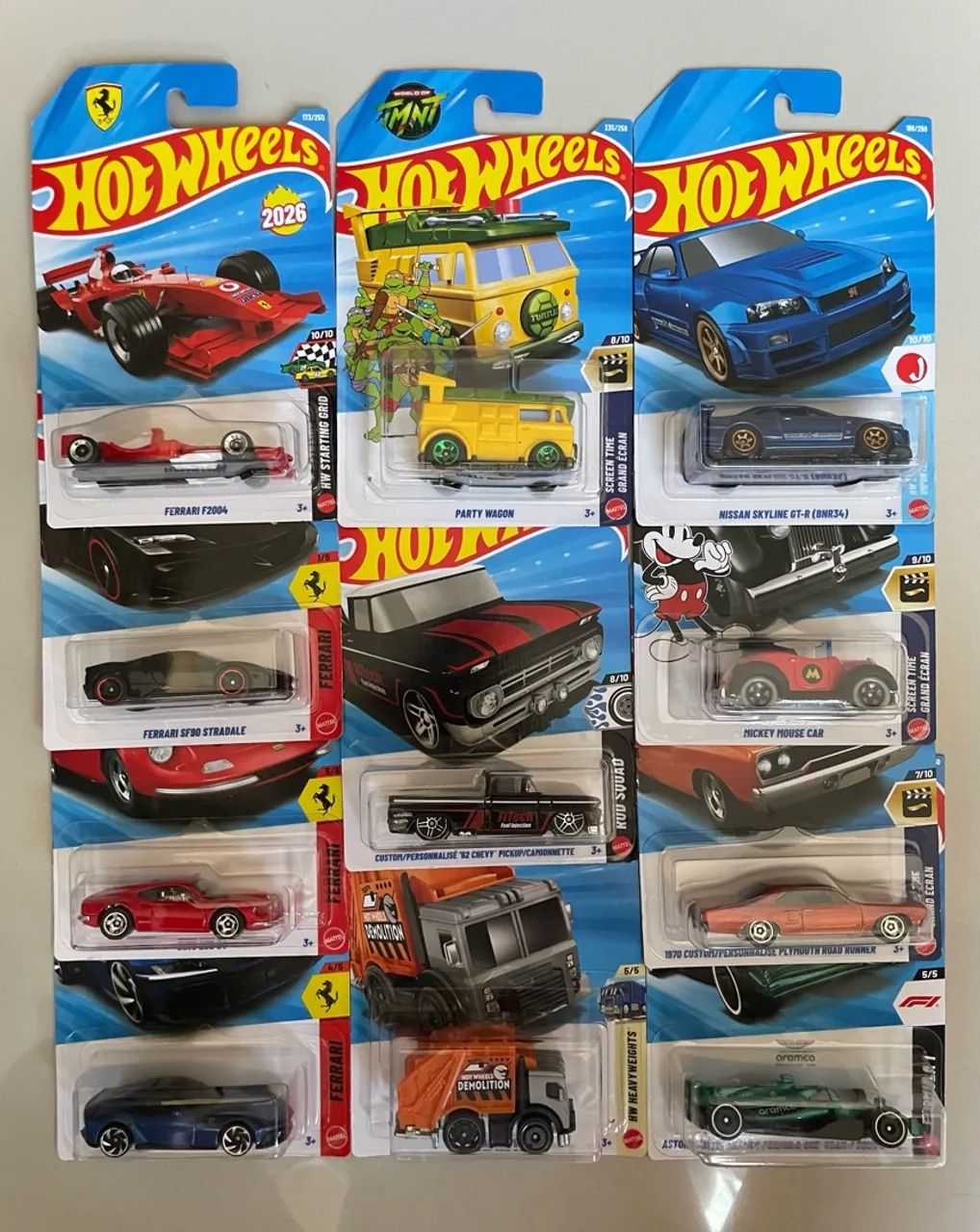 Hot wheels 2026 Mainline Tops!