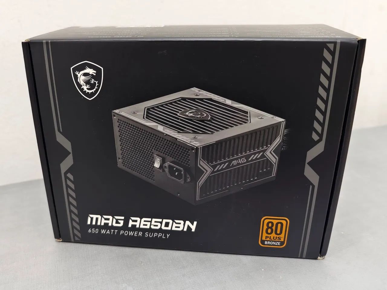 Fonte MSI MAG 650W 80 Plus PFC Ativo - Foto 2