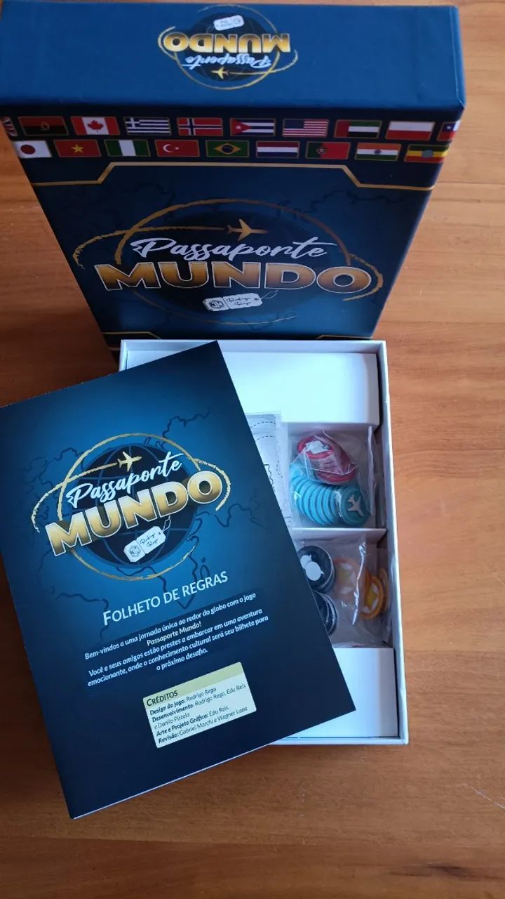 Passaporte Mundo - Jogo de Tabuleiro - Foto 3