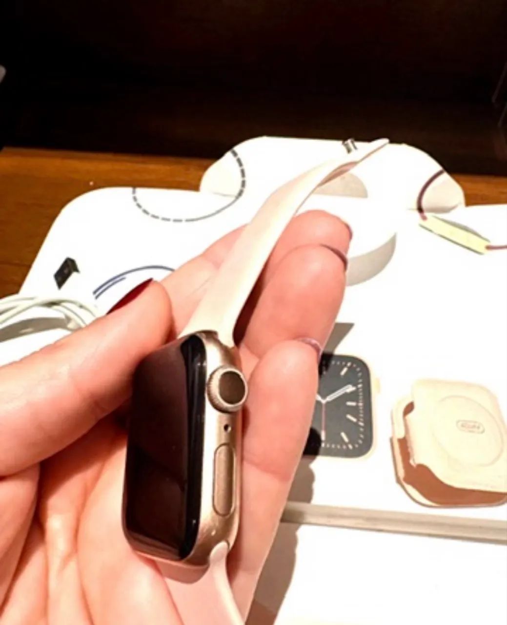 Apple Watch Séries 6 40mm Rosê