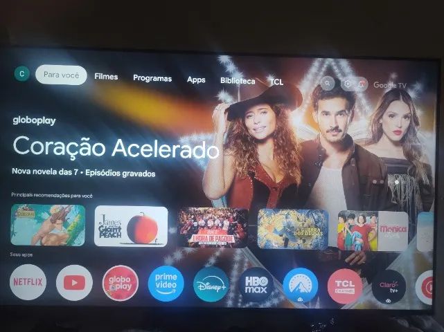 Tv 55 polegadas TCL QLED SMART - Foto 2