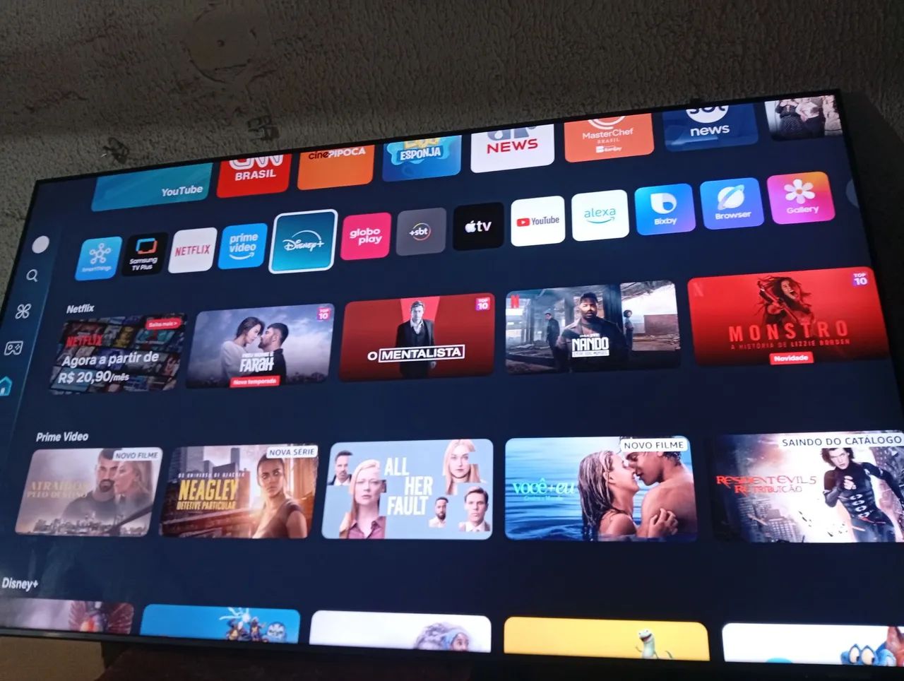 Vendo TV Samsung 65 smart 4k Android  - Foto 3