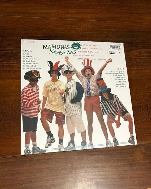 Lp vinil Mamonas Assassinas - Splatter- Frete grátis 