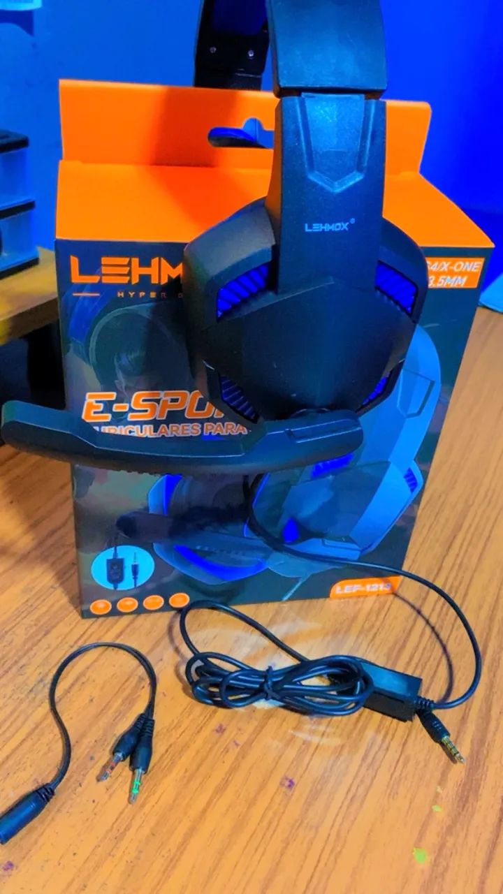 Headset gamer com microfone - Foto 2