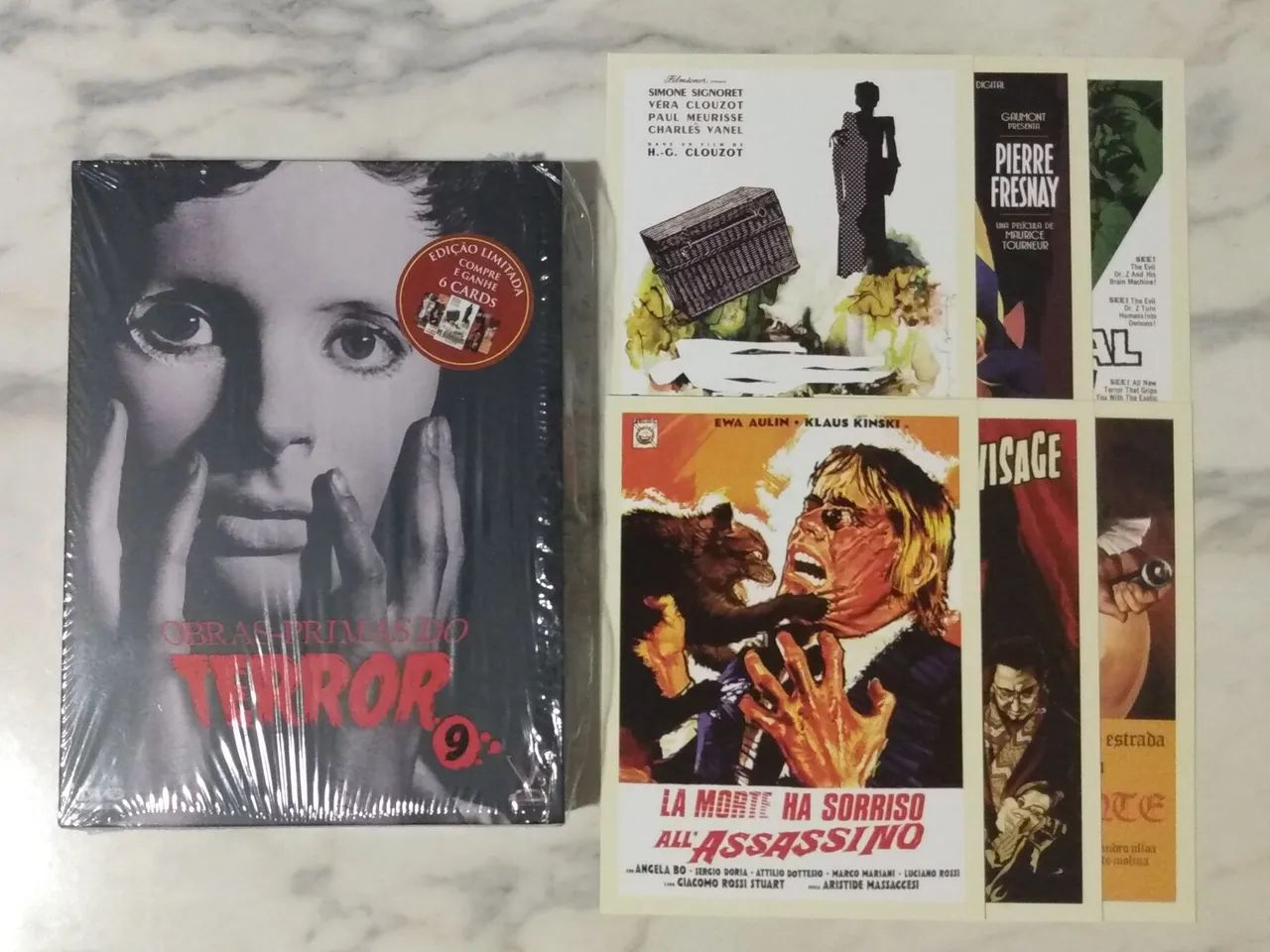 DVD Versátil Obras-Primas do Terror 9 Digistack com cards Seminovo