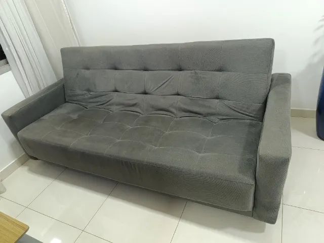 InSofá 3 lugares Retrátil - Usado  - Foto 4