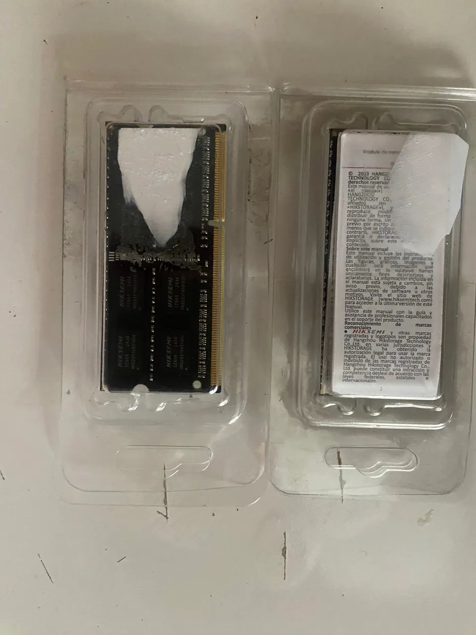 2 Memoria Ram DDR3 8GB para Notebook Hiksemi