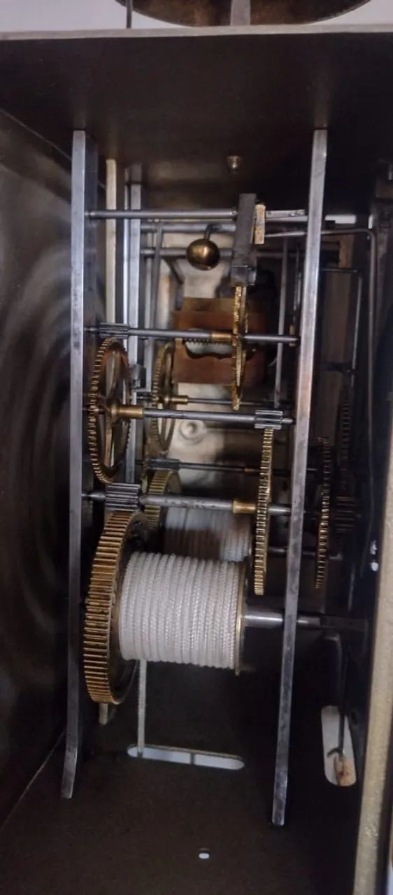 Máquina de relógio de chão usada Muriaé completa - Foto 4