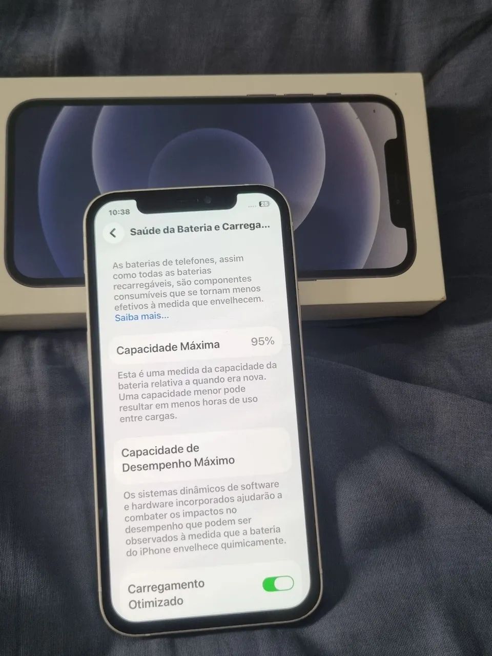 iPhone 12 128 GB na caixa bateria 95%  - Foto 5
