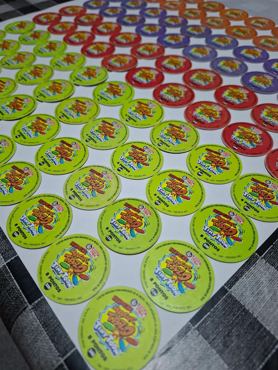 Coleção completa tazos tiny toon - Foto 3