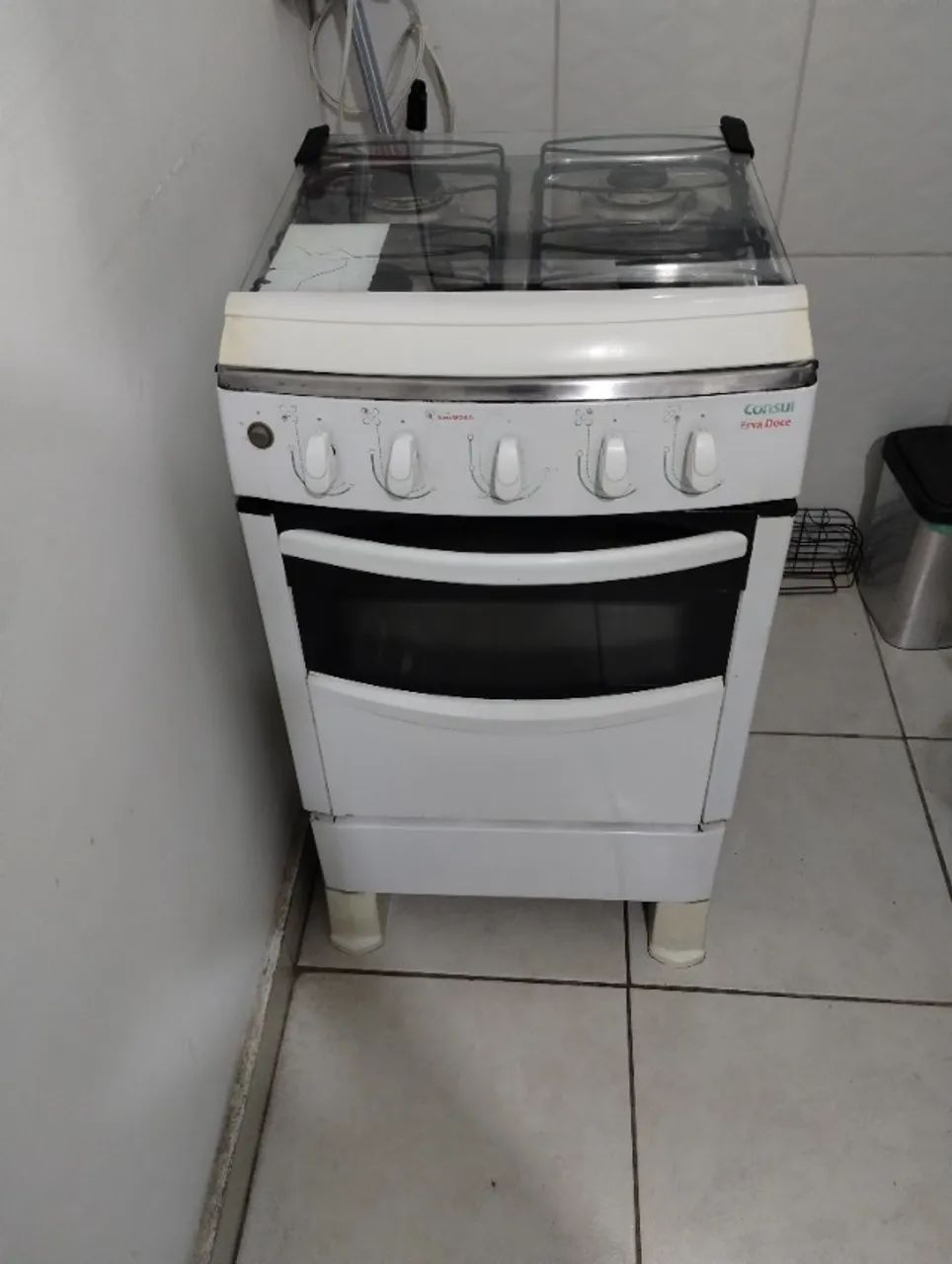 Fogão Consul Erva Doce 4 bocas