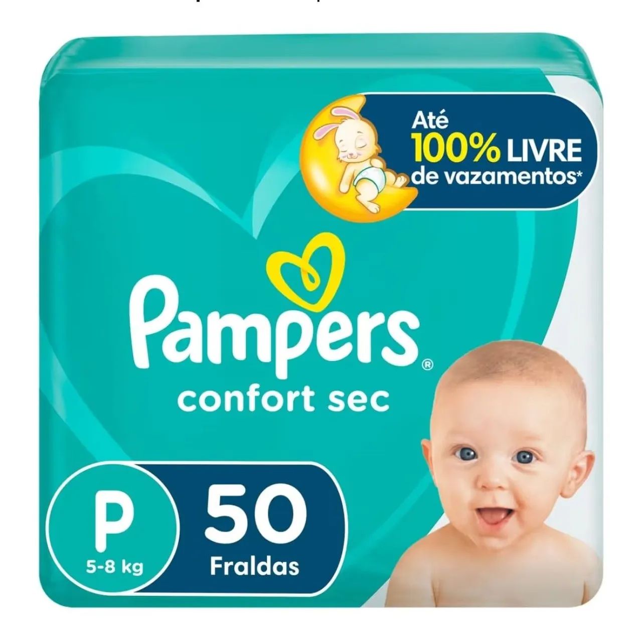 Fralda P e M Pampers Confort Sec 3 pacotes  - Foto 2