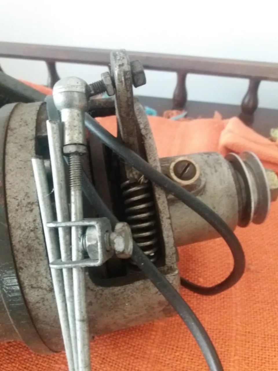 MOTOR DE MAQUINA DE COSTURA WEG 110-220 V BI-VOLT 3480 RPM - Foto 2