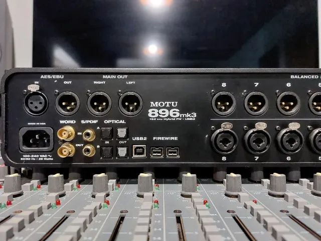 MOTU 896HD オーディオインターフェース Interface Motu 896HD MK3 - Equipamentos e Acessórios de Som - São