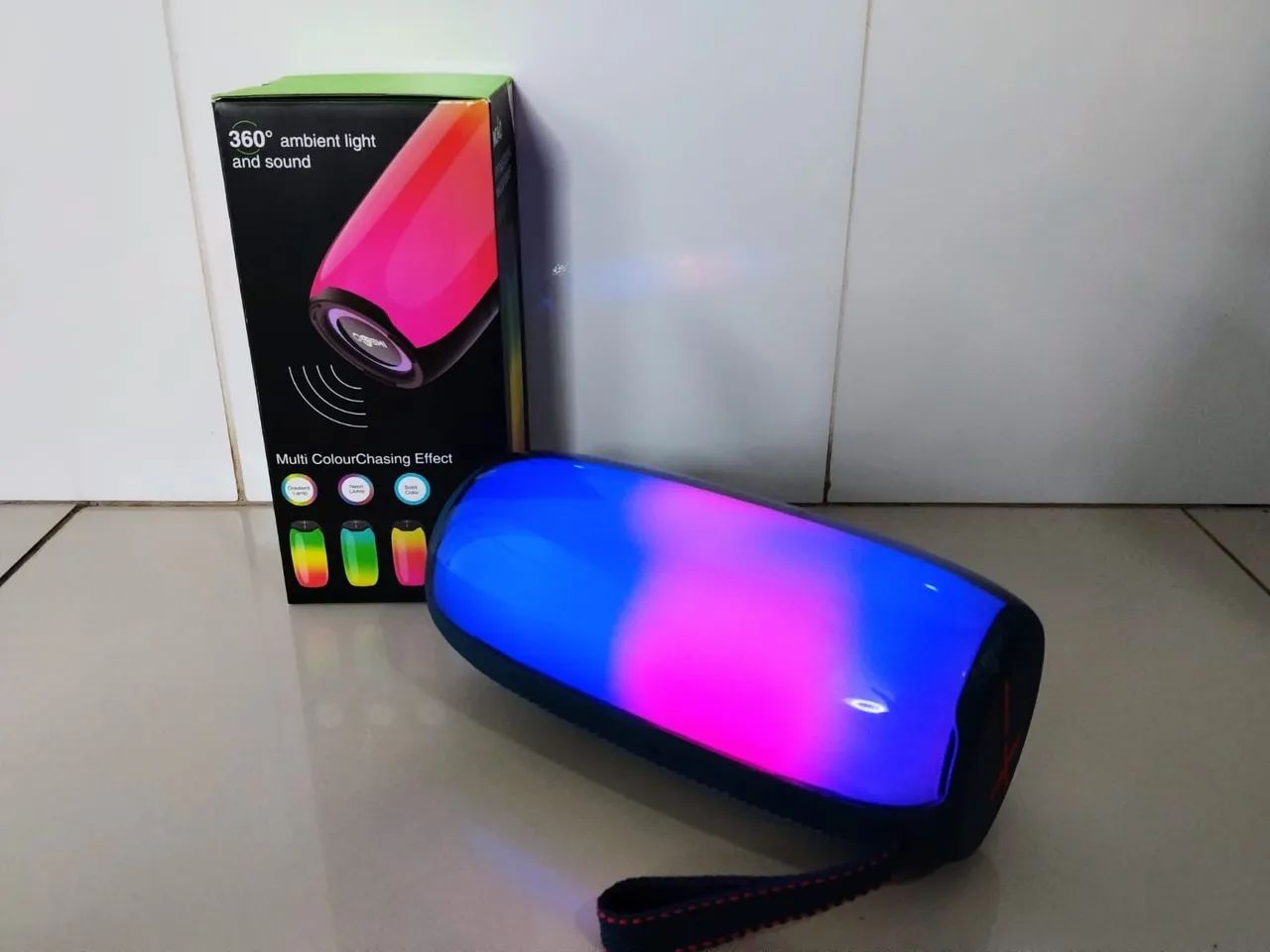 Caixa de Som Bluetooth Portátil À Prova D'agua - Foto 3