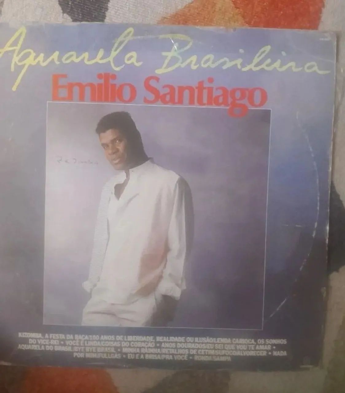 Lite com 7 discos de vinil