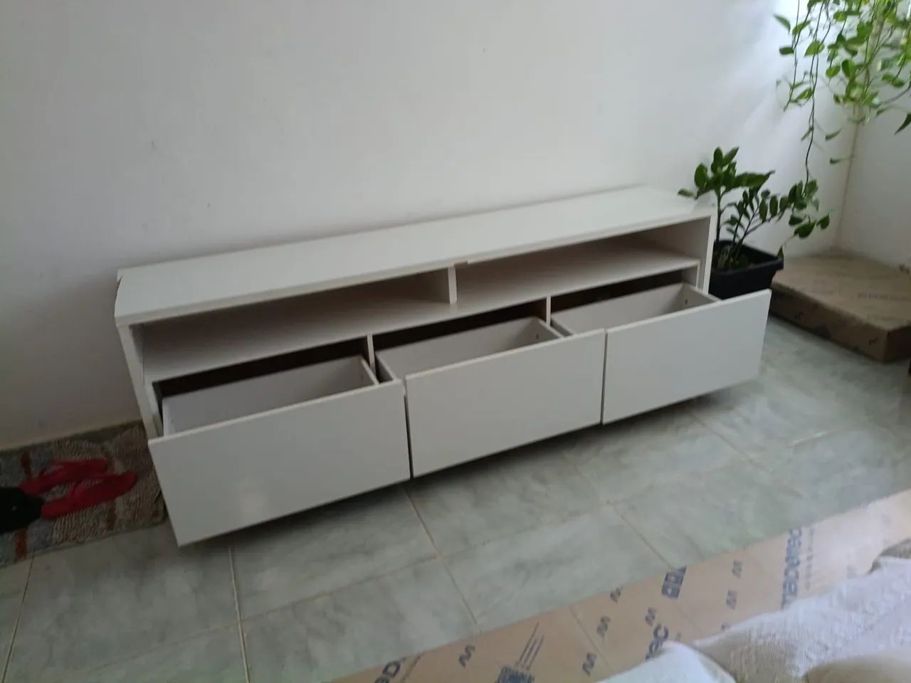 Rack MDF com rodinhas - Foto 3