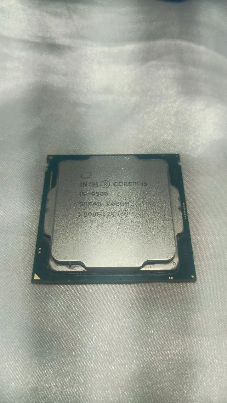 I5 9500 Usado, foi usado mais para jogos.