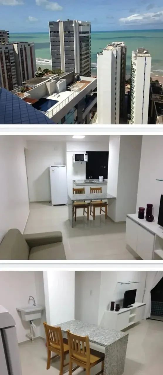 -Alugo apto na Boa viagem - 2 Quartos-Mobiliado. [ - Foto 9