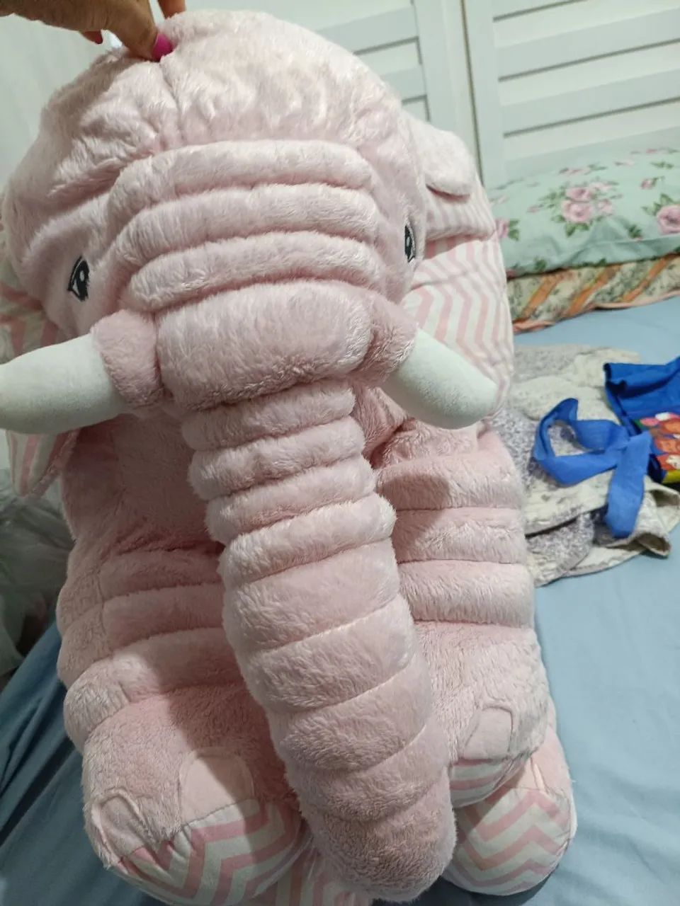 Almofada de elefante rosa - Foto 5