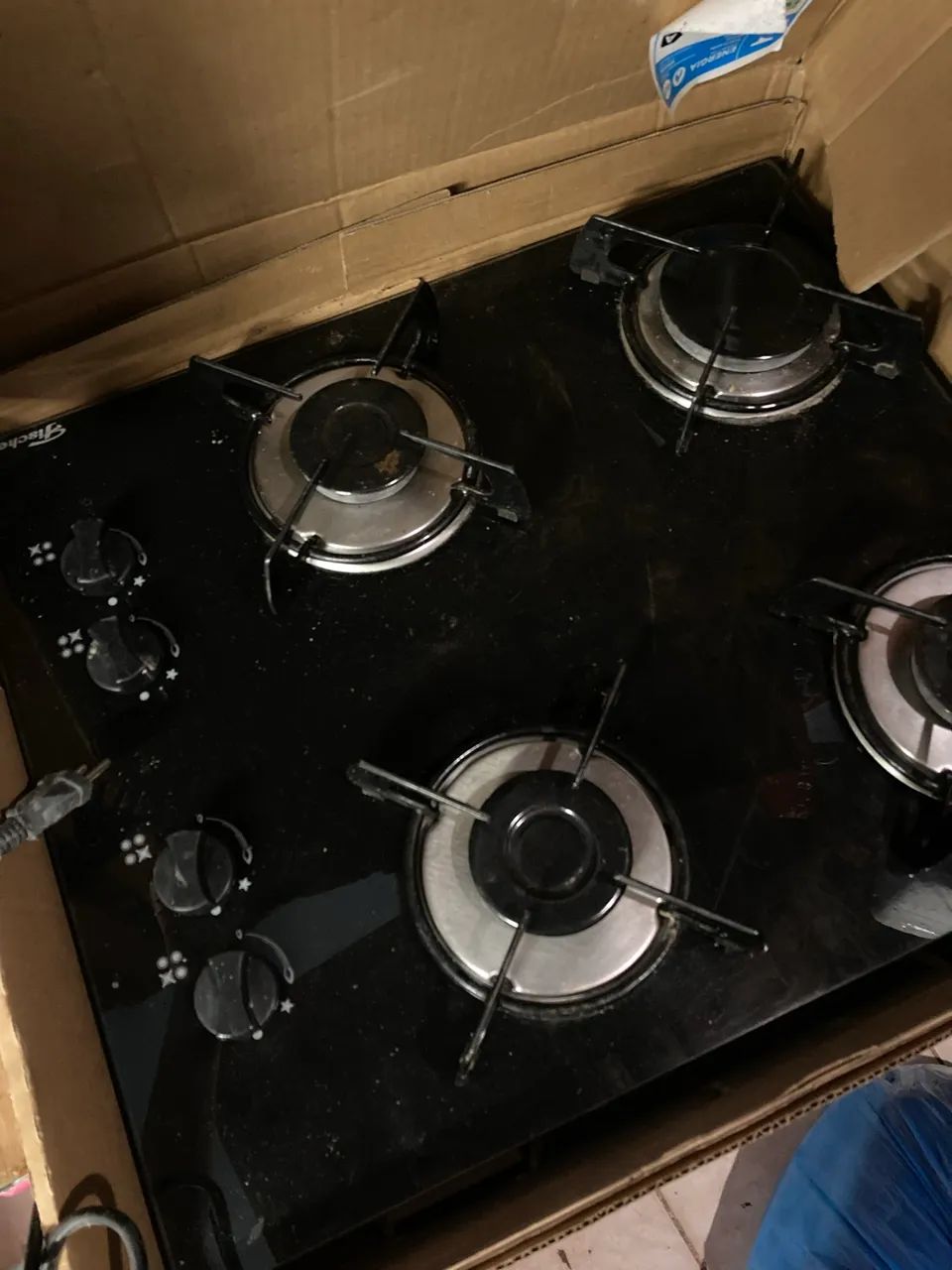 VENDO COOKTOP 4 BOCAS ACENDIMENTO AUTOMÁTICO 
