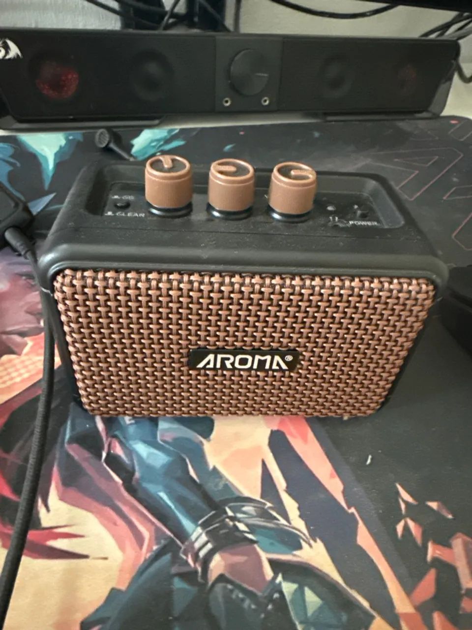 mini amplificador aroma