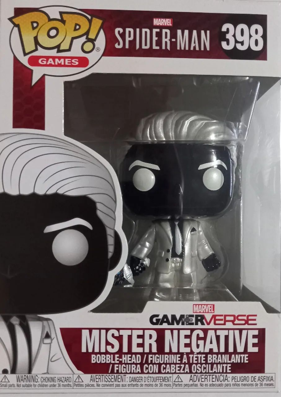 Funko Pop - Marvel - Spider-man Mister Negative #398