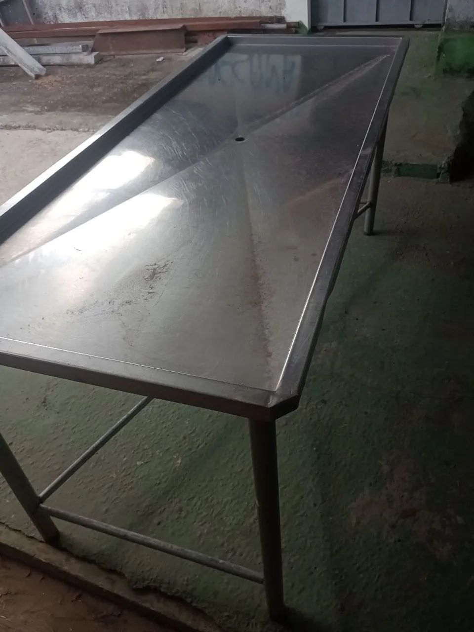 Mesa de inox 1.90x77x83 - Foto 3