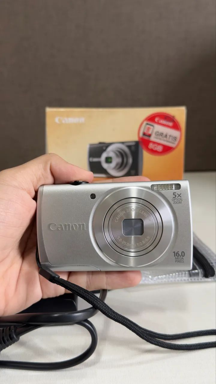 Câmera Digital Pequena Cânon PowerShot A2600 - Câmeras e